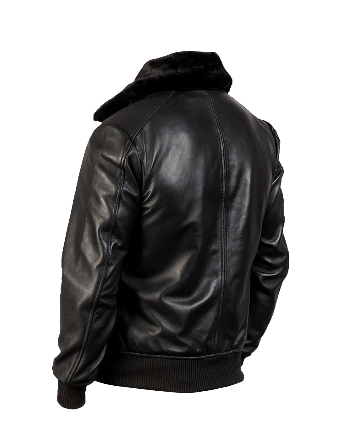 Men G-1 Bomber Leather Jacket (4)