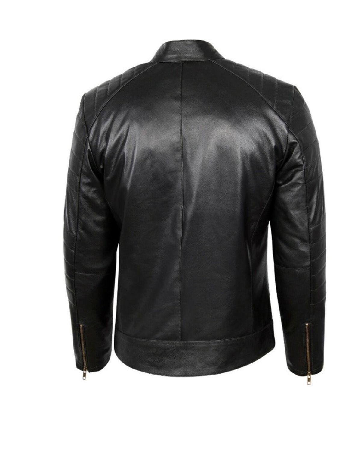 Anthony Classic Biker Leather Jacket (4)
