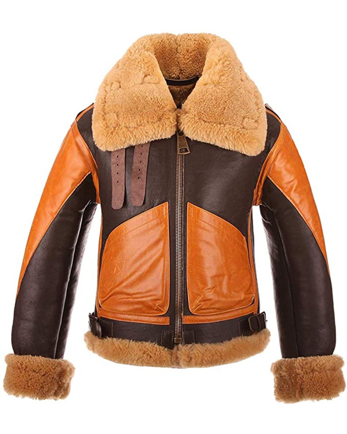 Gary Aviator Leather Jacket