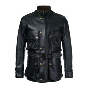 Vintage Style Biker Jacket