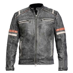 Café Racer Eurovision Will Ferrell Leather Jacket
