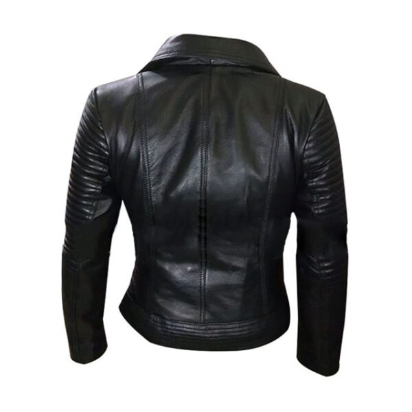 Women Gal Gadot Fast And Furious Black Leather Jacket