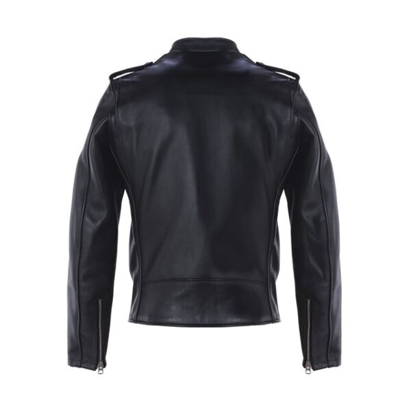 Hybrid Cafe Racer Asymmetrical Leather Motorcycle Jacket