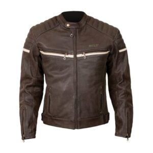 Vintage Brown Leather Jacket
