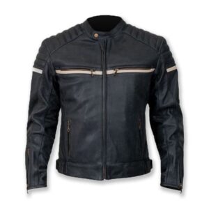 Vintage Brown Leather Jacket