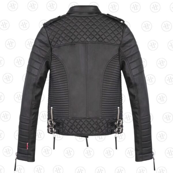 Kay Michaels Black Leather Jacket