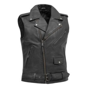 Men’s Motorcycle Leather Vest