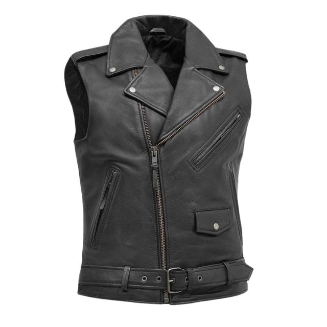 Men’s Motorcycle Leather Vest