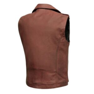 Men’s Motorcycle Leather Vest