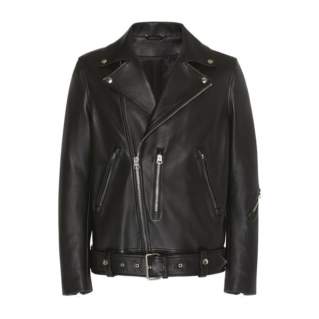 Nate Clean Leather Jacket