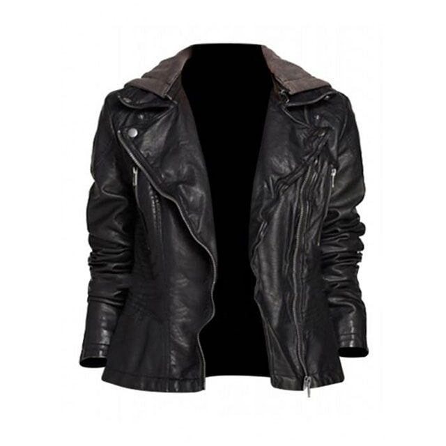 Men Quantico Sheepskin Leather Jacket