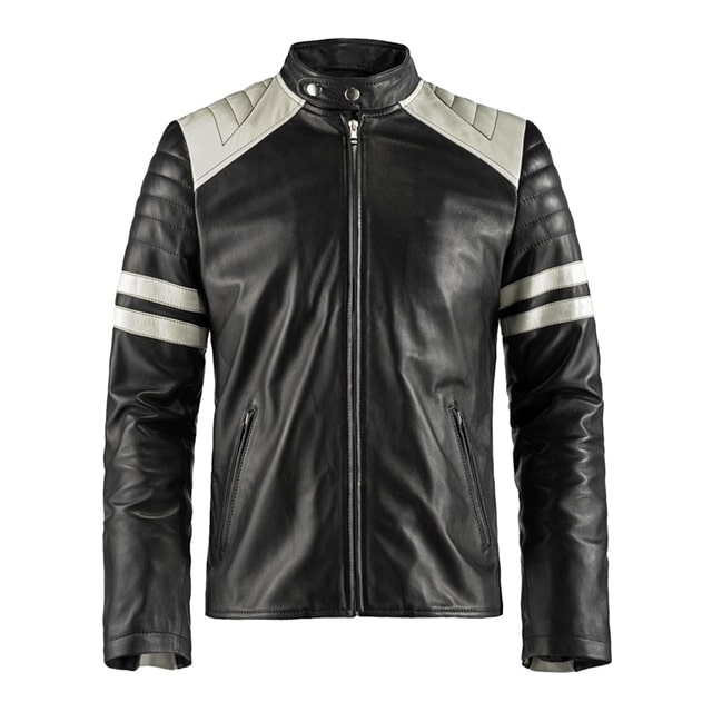Men Mayhem Retro Motorcycle Leather Jacket
