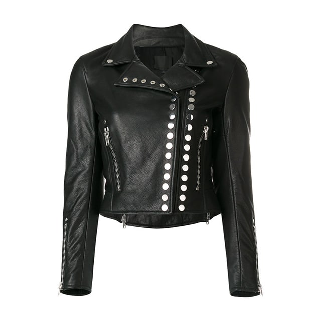 Women Black Stylish Leather Jacket