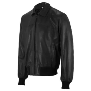 Men’s Sheepskin Bomber Leather Jacket