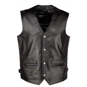 Men’s Traditional Leather Vest