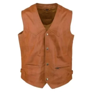 Men’s Traditional Leather Vest