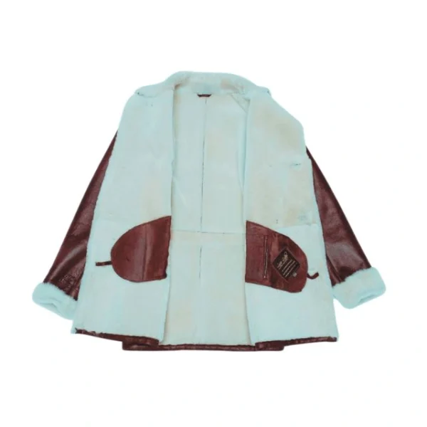 Men’s Jozef Double Breasted Shearling Coat
