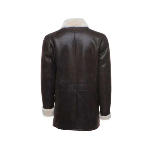 Men’s Jozef Double Breasted Shearling Coat