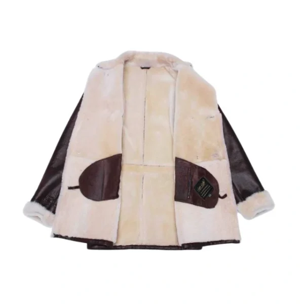 Men’s Jozef Double Breasted Shearling Coat