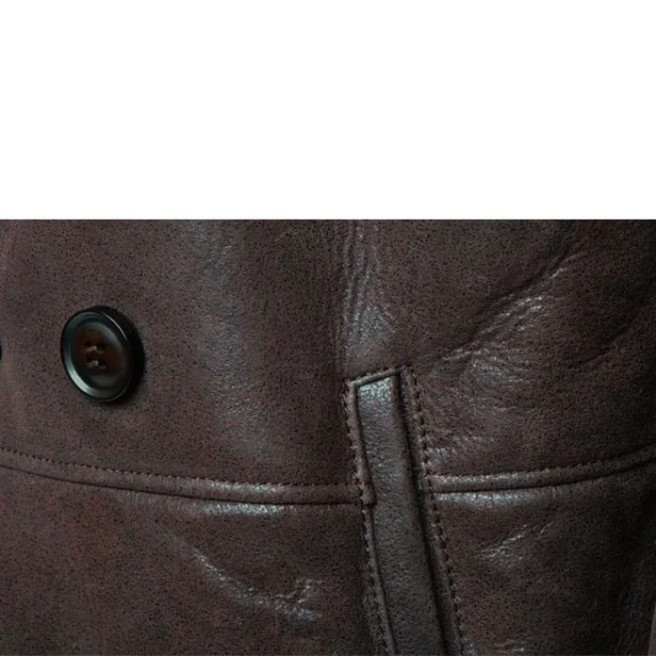 Men’s Jozef Double Breasted Shearling Coat