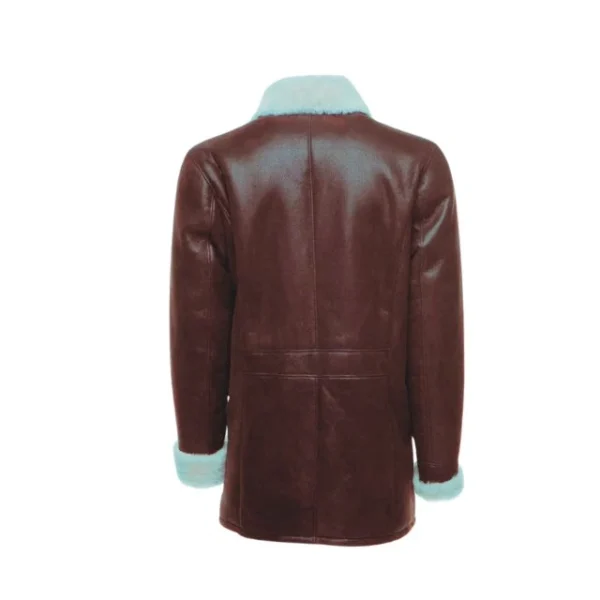 Men’s Jozef Double Breasted Shearling Coat