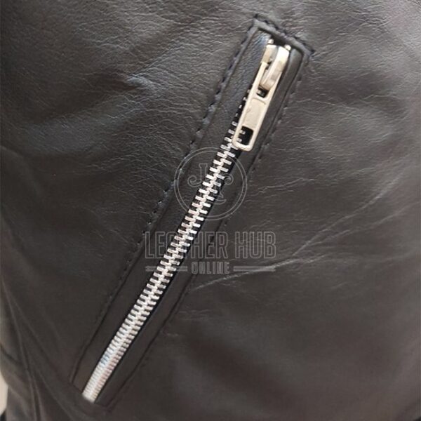 Locke & Key Dodge Leather Aviator Jacket