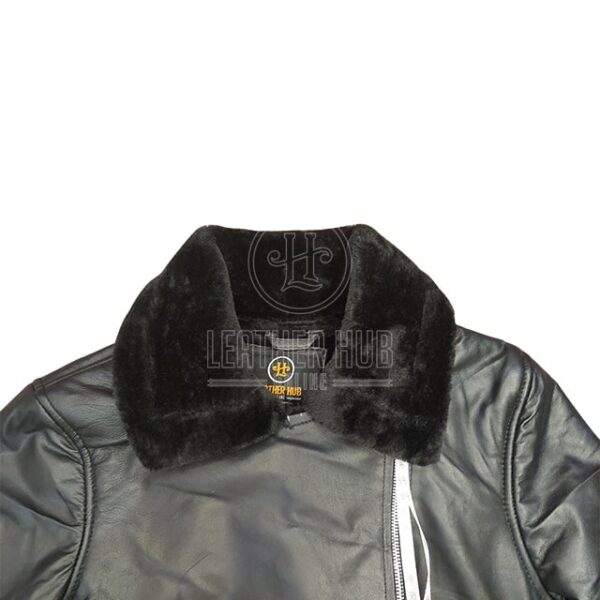 Locke & Key Dodge Leather Aviator Jacket