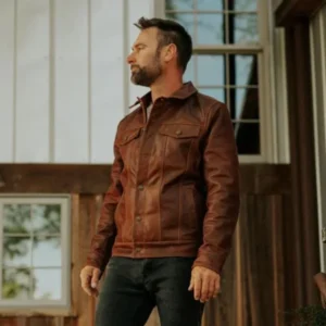 Men’s Vintage Brown Leather Jacket