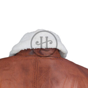 Dark Knight Rises Sheepskin Faux Fur Winter Coat